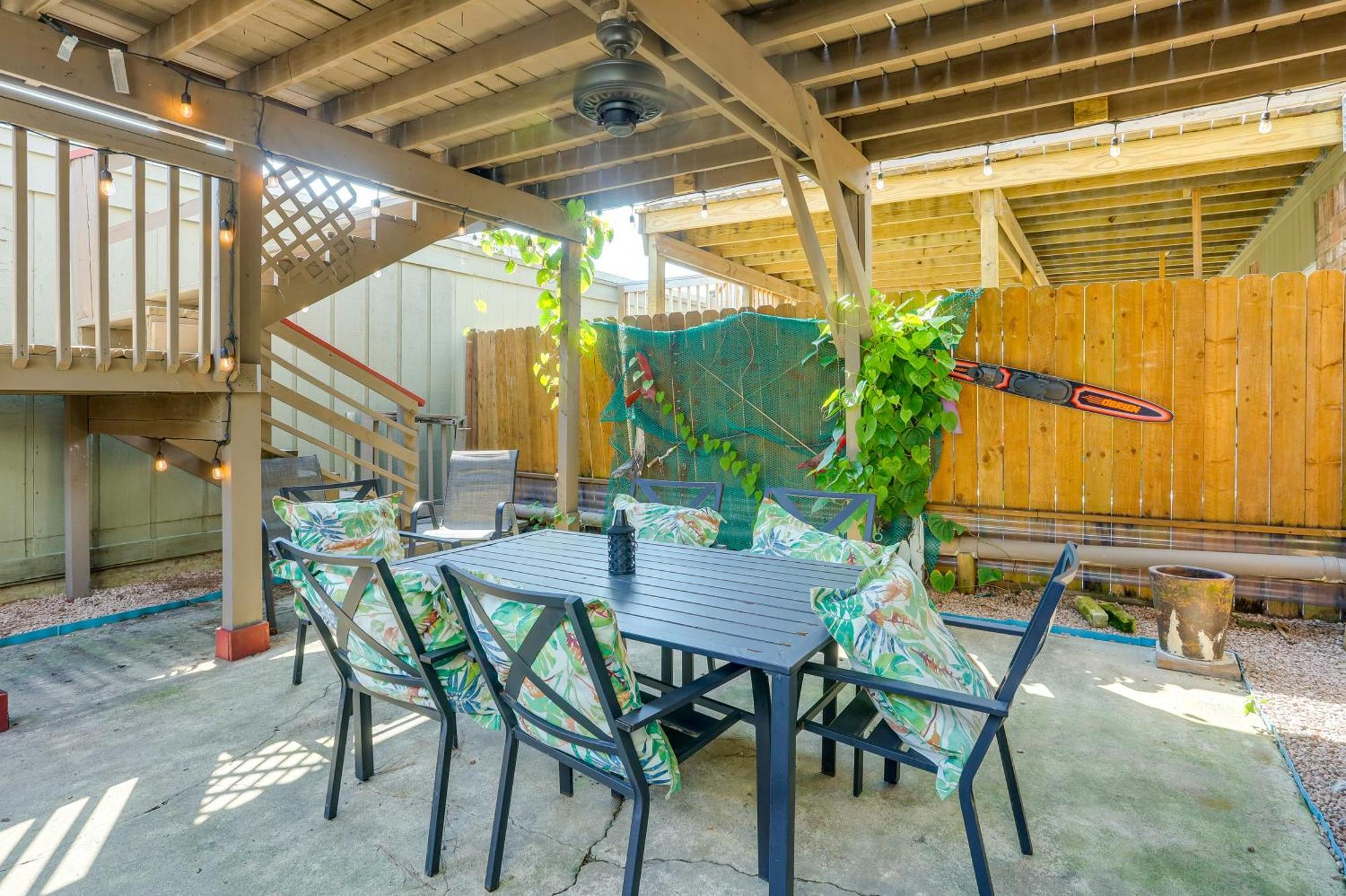 Townhome Near Beach In Galveston Furnished Patio! Exterior foto